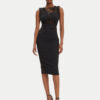 Babylon Коктейлна рокля EL0734 Черен Slim Fit за Жени цена