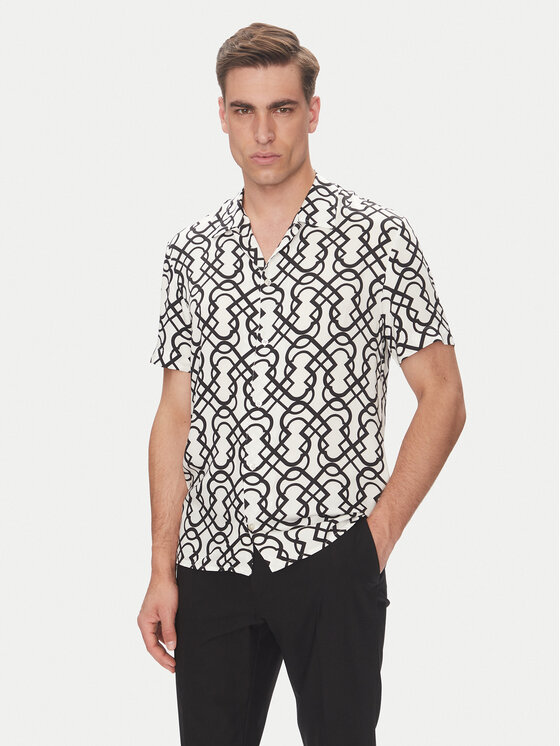 Baldessarini Риза B3 76002.3720 Бял Regular Fit за Мъже цена
