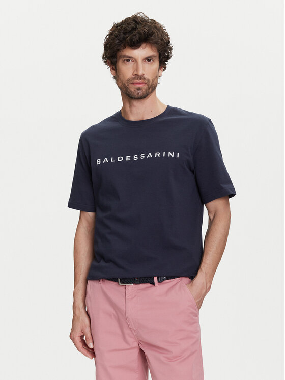 Baldessarini Тишърт B4 20082.5293 Тъмносин Regular Fit за Мъже цена