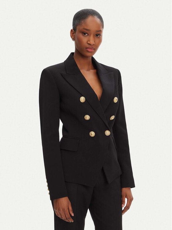 Balmain Сако DF1SG008VB00 Черен Regular Fit за Жени цена