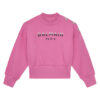 Balmain Суитшърт BV4A90-Z0081 Розов Regular Fit цвят на ниска цена