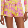 Banana Moon Плажни шорти Tiwi Print JWF22 Жълт Regular Fit за Жени цена