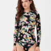 Banana Moon Тениска за плуване Oohla Print Черен за Жени цена