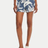 Banana Moon Шорти от плат William Floreal MHX74 Син Loose Fit за Жени цена