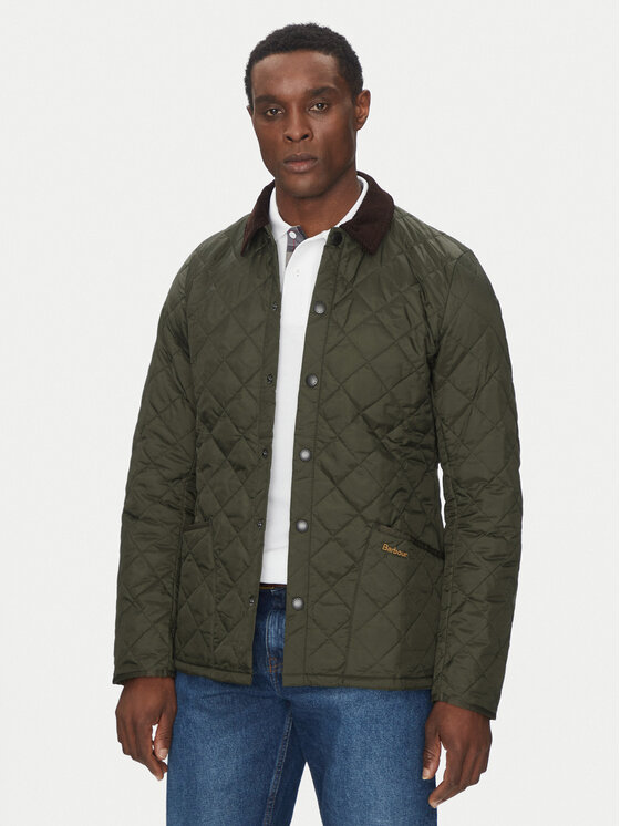 Barbour Преходно яке Heritage Liddesdale MQU0240OL71 Зелен Tailored Fit за Мъже цена