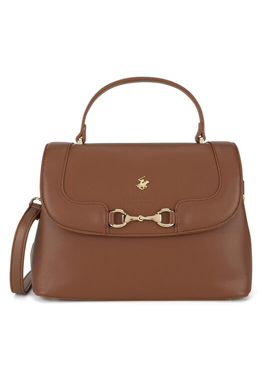 Beverly Hills Polo Club Дамска чанта BHPC-K-046-06 Кафяв за Жени цена