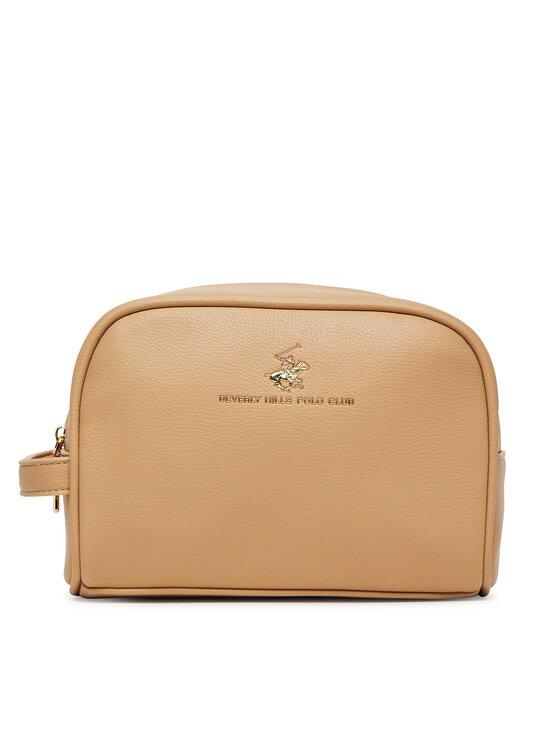 Beverly Hills Polo Club Несесер BHPC-U1-004-SS25 Бежов за Жени цена