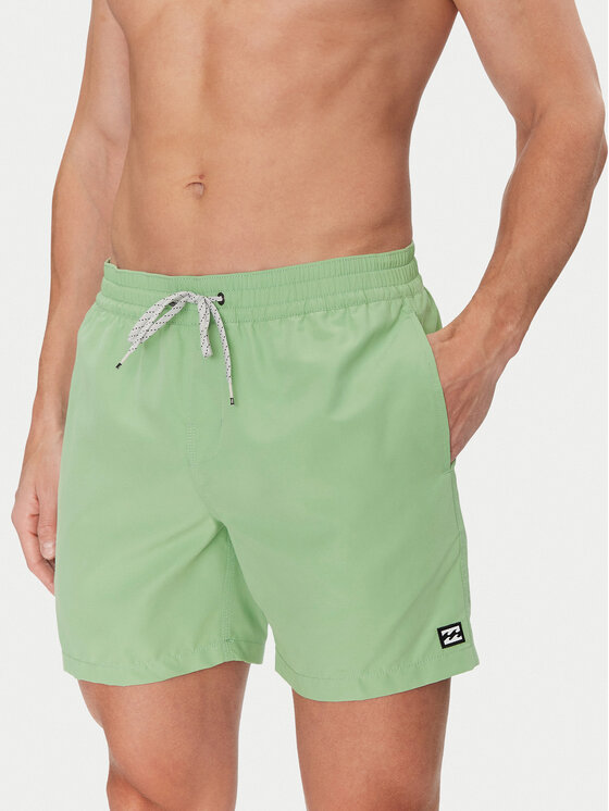Billabong Плувни шорти All Day EBYJV00134 Зелен Regular Fit за Мъже цена