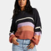 Billabong Пуловер Seeing Double Swtr ABJSW00152 Виолетов Regular Fit за Жени цена