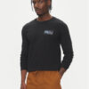Billabong Тениска с дълъг ръкав 24A361501 Черен Regular Fit за Мъже цена