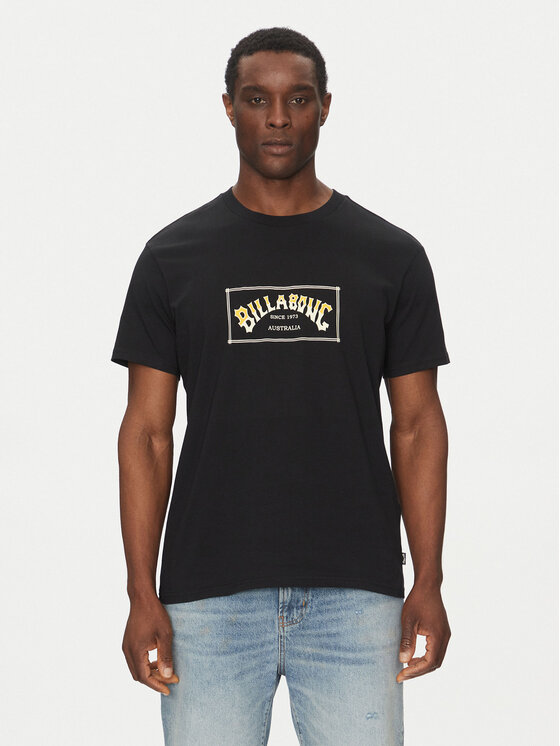 Billabong Тишърт Arch EBYZT00167 Черен Regular Fit за Мъже цена
