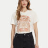 Billabong Тишърт EBJZT00424 Бял Relaxed Fit за Жени цена