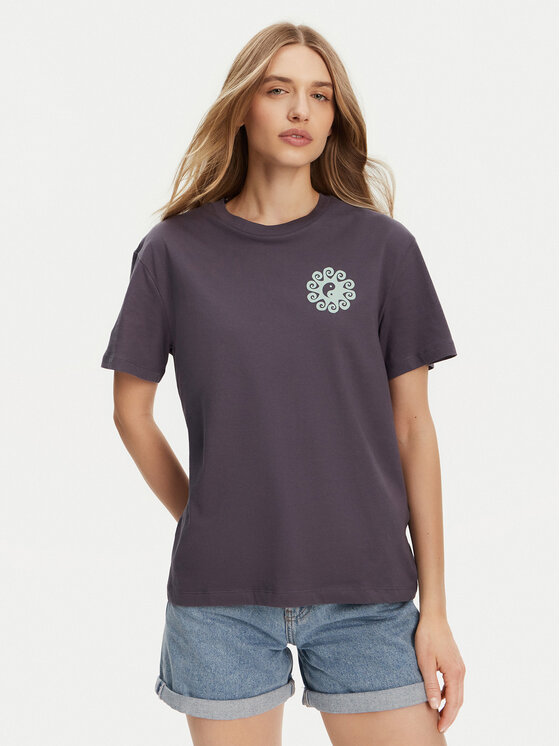 Billabong Тишърт EBJZT00432-KRB0 Тъмносин Regular Fit за Жени цена