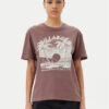 Billabong Тишърт Sweet Escape EBJZT00419 Кафяв Relaxed Fit за Жени цена