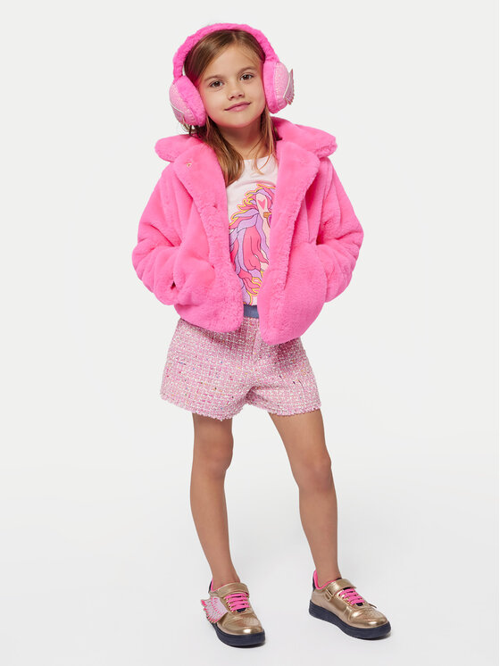 Billieblush Кожено палто U20436 Розов Regular Fit за Момичета цена