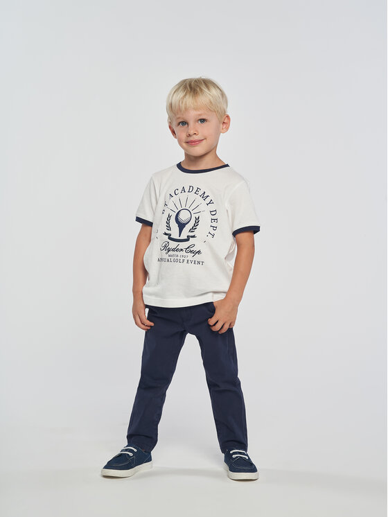 Birba Trybeyond Тишърт 999 64469 00 D Бял Regular Fit за Момчета цена