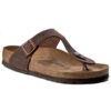 Birkenstock Джапанки Gizeh 0743831 Кафяв за Жени цена