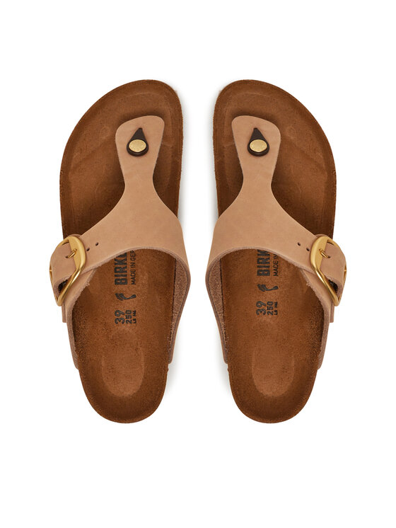 Birkenstock Джапанки Gizeh Big Buckle LENB 1024007 Розов за Жени цена