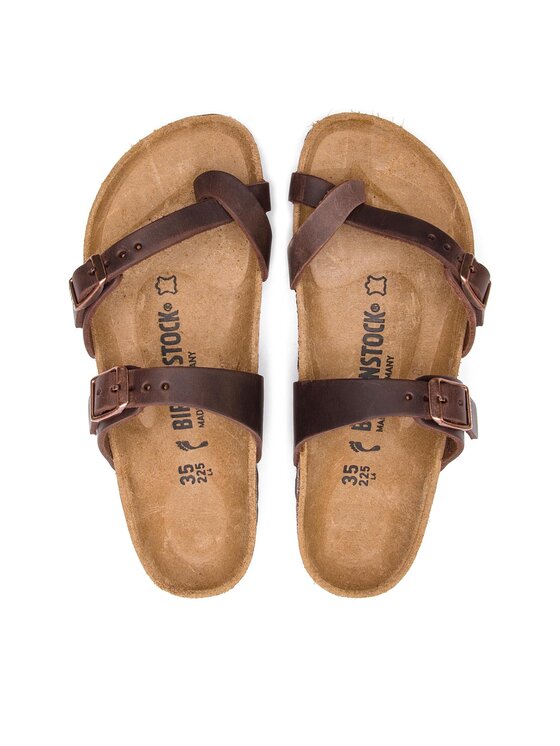 Birkenstock Джапанки Mayari 0071023 Кафяв за Жени цена