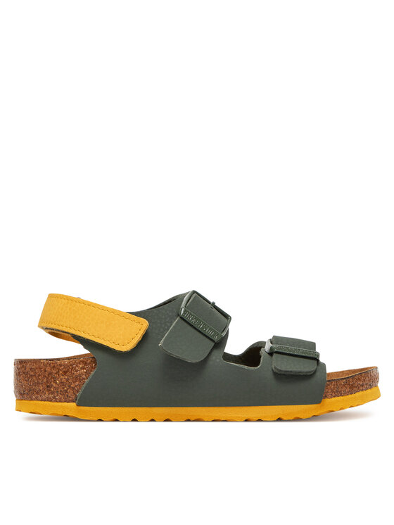 Birkenstock Сандали Milano As 1029378 Зелен за Момчета цена