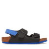Birkenstock Сандали Milano As Kids 1029469 S Черен за Момчета цена