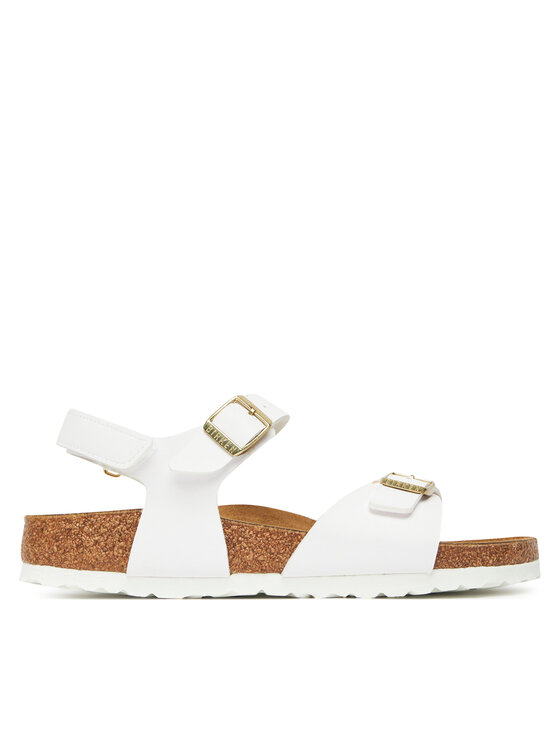 Birkenstock Сандали Rio Flowers As Kids 1029561 D Бял за Момичета цена