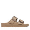 Birkenstock Чехли Arizona Big Buckle Eva 1030389 Кафяв за Жени цена