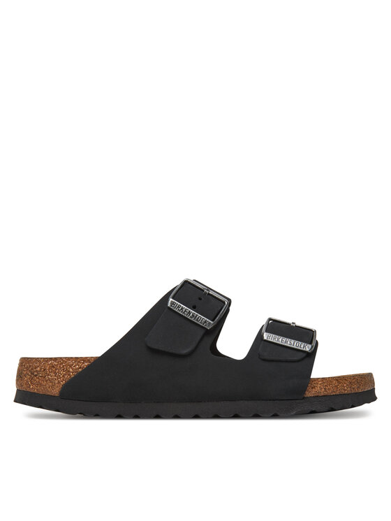 Birkenstock Чехли Arizona SFB 1019035 Черен за Жени цена