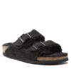 Birkenstock Чехли Arizona Shearling 0752663 Черен за Жени цена