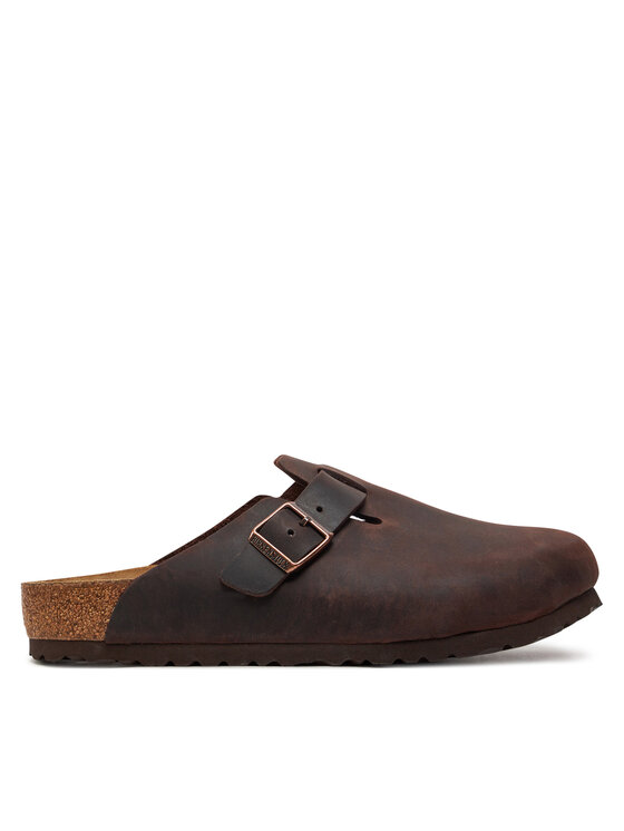 Birkenstock Чехли Boston 159711 Кафяв за Мъже цена