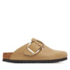 Birkenstock Чехли Boston Big Buckle Hex 1030425 Кафяв за Жени цена