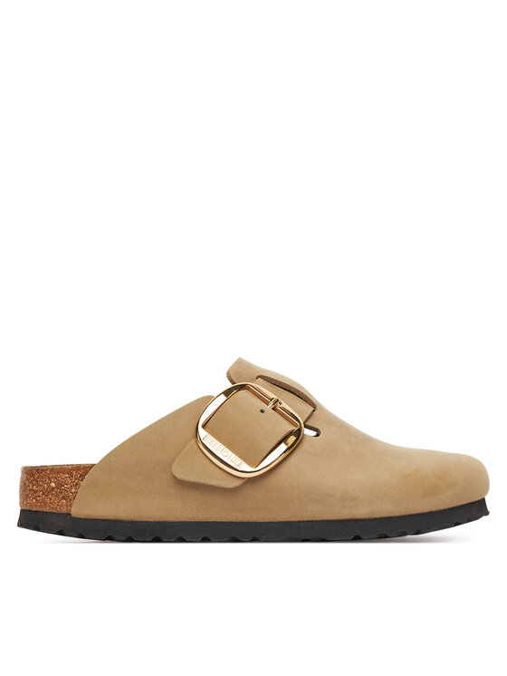 Birkenstock Чехли Boston Big Buckle Hex 1030425 Кафяв за Жени цена
