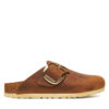 Birkenstock Чехли Boston Big Buckle Hex 1030446 Кафяв за Жени цена