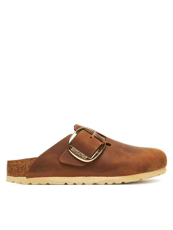 Birkenstock Чехли Boston Big Buckle Hex 1030446 Кафяв за Жени цена