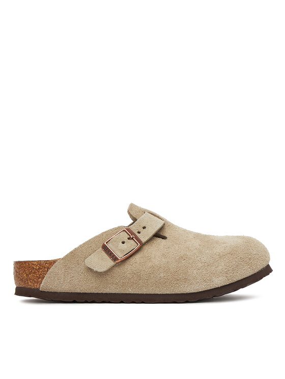 Birkenstock Чехли Boston Kids 1027875 Бежов за Бебета цена