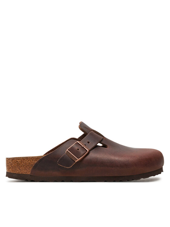 Birkenstock Чехли Boston SFB 159713 Кафяв за Жени цена