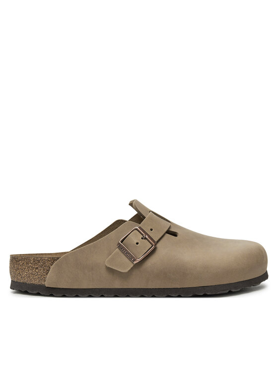 Birkenstock Чехли Boston SFB LEOI 1018147 Кафяв за Унисекс цена