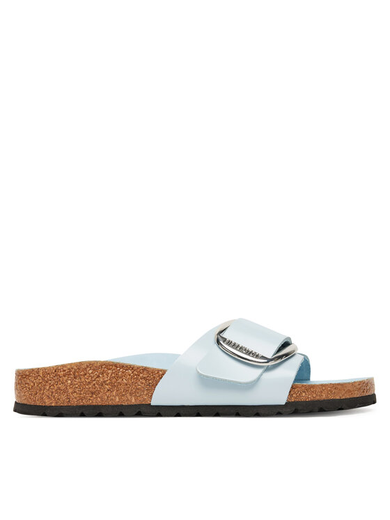 Birkenstock Чехли Madrid Big Buckle Hex 1030364 Светлосиньо за Жени цена