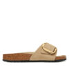 Birkenstock Чехли Madrid Big Buckle Hex 1030467 Кафяв цвят на ниска цена