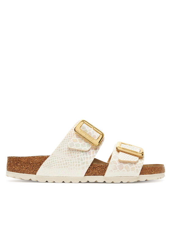 Birkenstock Чехли Sydney Cushion Buckle 1030258 Екрю за Жени цена