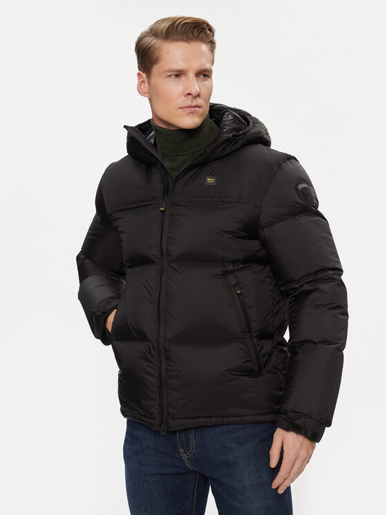 Blauer Зимно яке 23WBLUC03010 Черен Regular Fit за Мъже цена