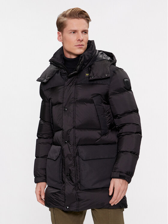 Blauer Зимно яке 23WBLUK03009 Черен Regular Fit за Мъже цена