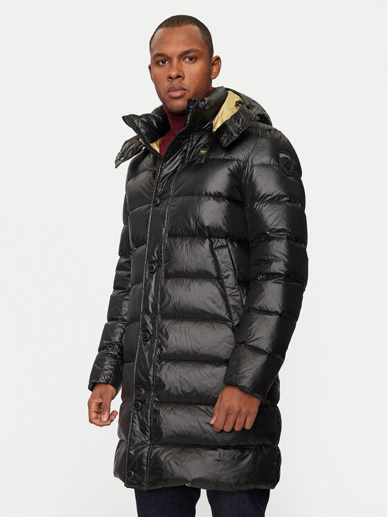 Blauer Пухено яке 24WBLUK03027 Черен Regular Fit за Мъже цена