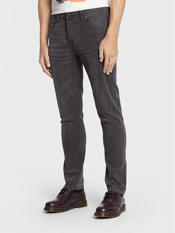 Blend Дънки Twister 20715000 Сив Slim Fit за Мъже цена