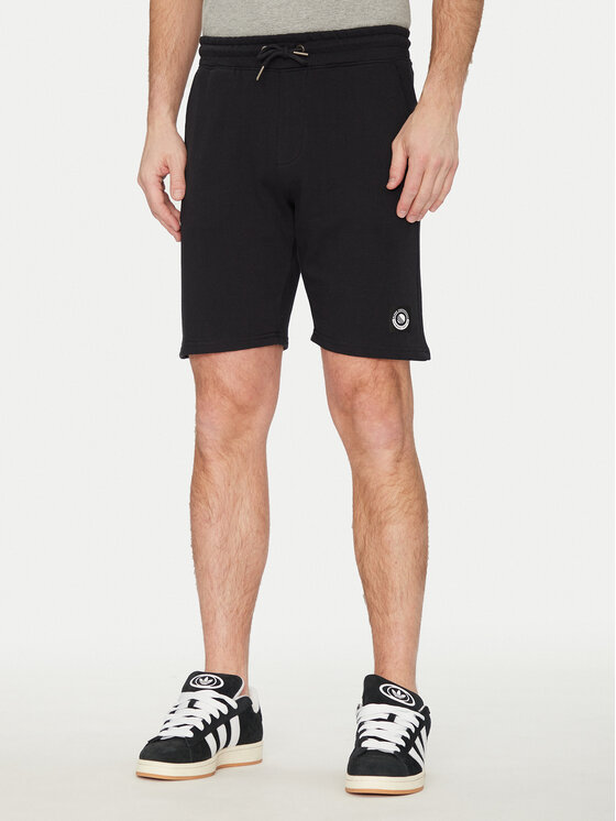 Blend Спортни шорти 20718064 Черен Regular Fit за Мъже цена