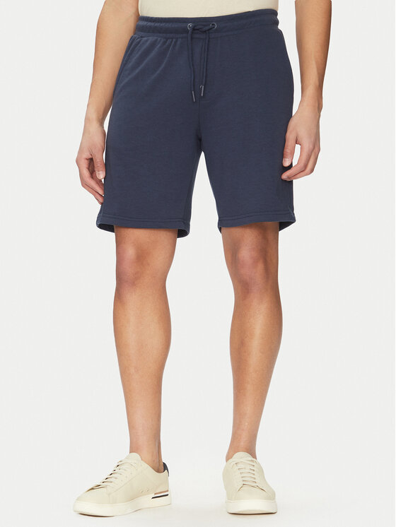 Blend Спортни шорти 20718381 Тъмносин Regular Fit за Мъже цена