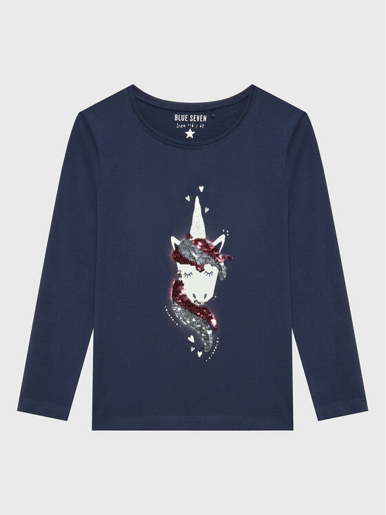 Blue Seven Блуза 750703 Тъмносин Regular Fit за Момичета цена