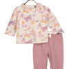 Blue Seven Комплект блуза и клин 422178 X Цветен Regular Fit за Момичета цена