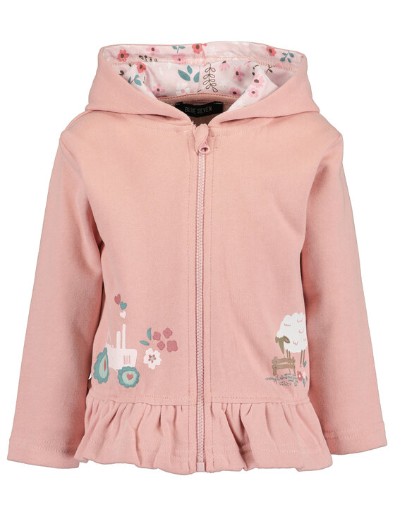 Blue Seven Суитшърт 957069 X Розов Regular Fit за Момичета цена