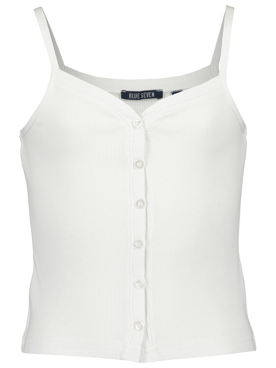 Blue Seven топ 500076 X Бял Slim Fit за Момичета цена